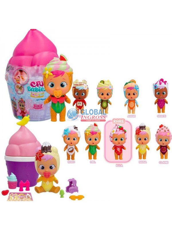 CRY BABIES MINI ICY WORLD FROZEN FRUTTI