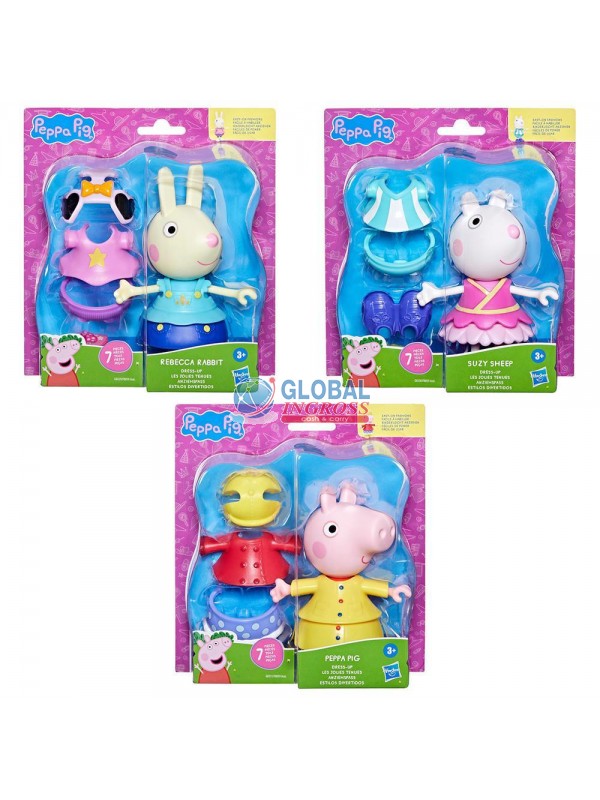 PEPPA PIG DRESS-UP personaggi ass.