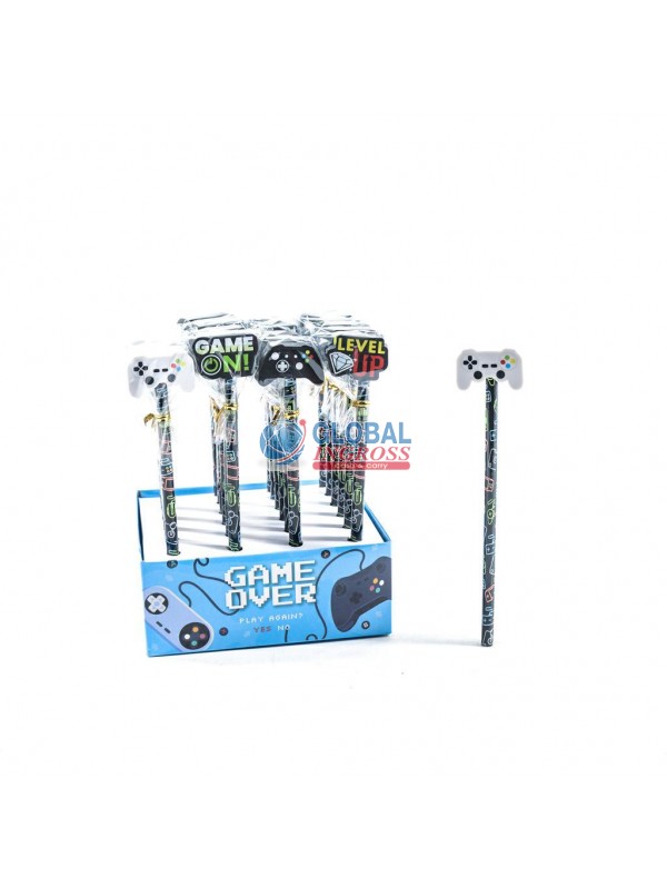 MATITA C/GOMMA VIDEOGIOCO