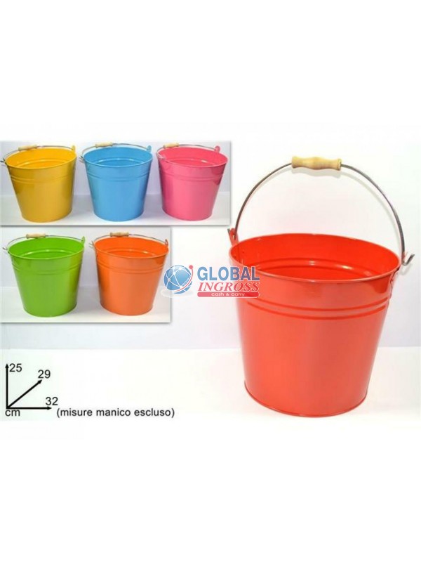 SECCHIO LATTA GRANDE COLORATO