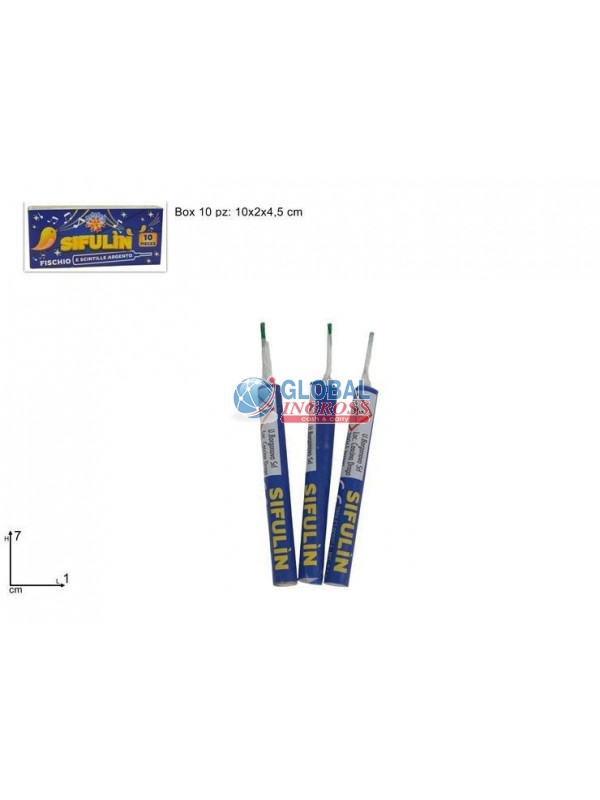 SIFULIN FISCHIO E SCINTILLE 10pz