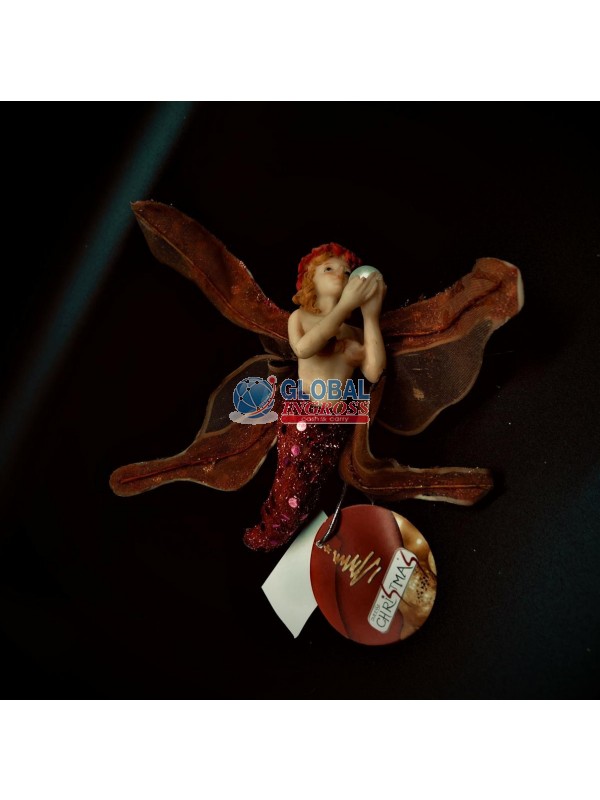 RAGAZZA LIBELLULA ROSSA