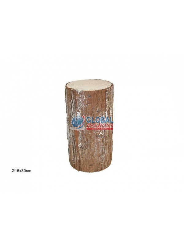 TRONCO C/CORTECCIA H30 D15 POLISTIROLO