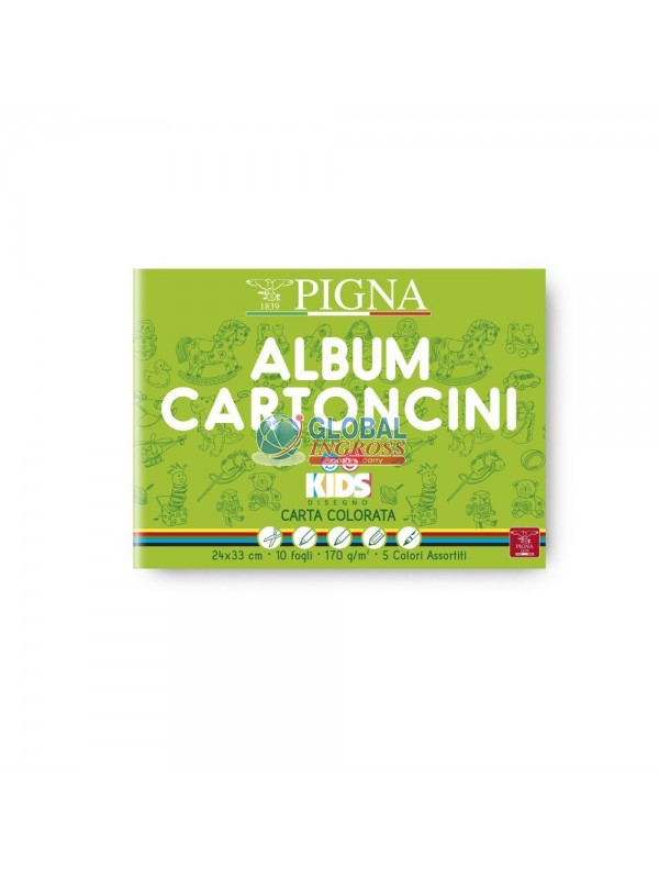 ALBUM CARTONCINI COLORATI