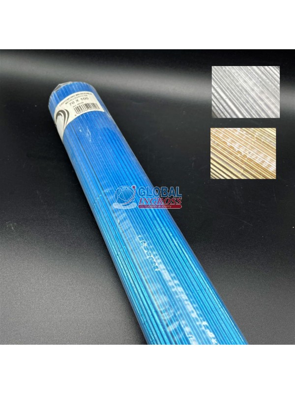 ROTOLO CARTONCINO ONDA METAL 70x100 - colori ass.