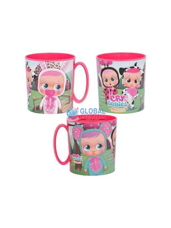 TAZZA PLASTICA CRY BABIES