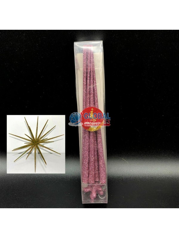 PUNTALE RICCIO PICCOLO ROSA