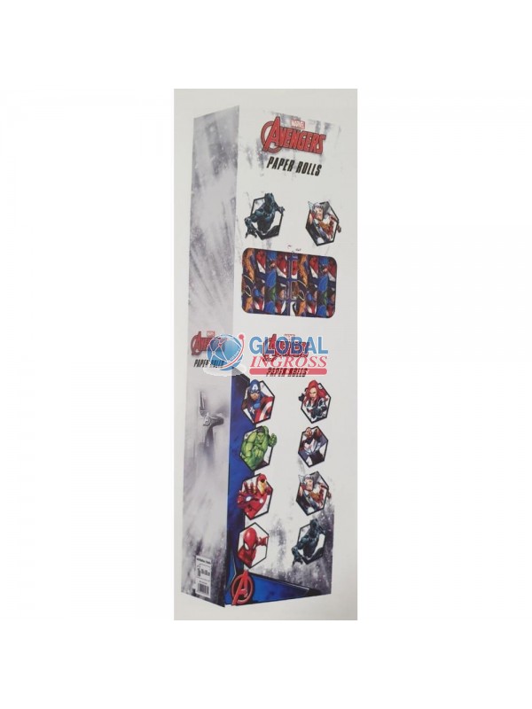 ROTOLO CARTA REGALO MARVEL 0,7x2mt
