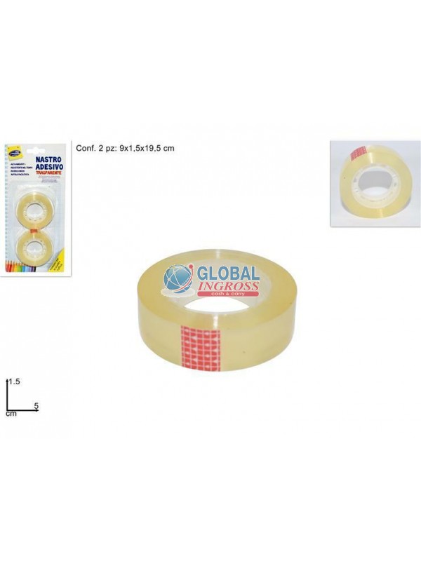 NASTRO ADESIVO 2 rotolini
