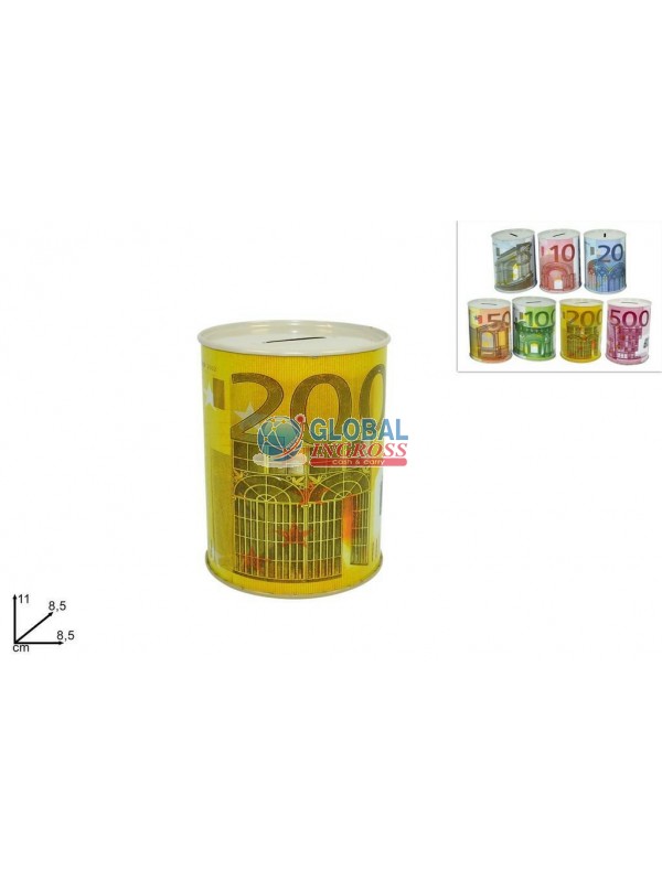 SALVADANAIO LATTA EURO PICCOLO