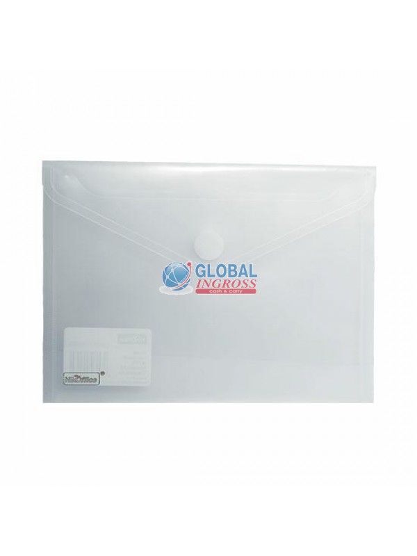 BUSTA C/VELCRO A4 TRASPARENTE.