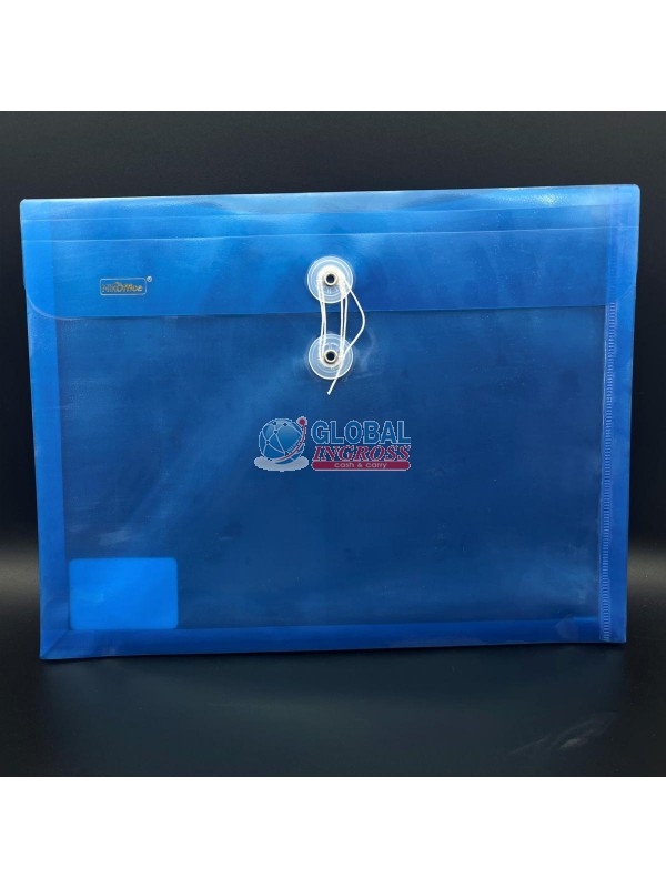 CARTELLA C/LACCI BLU 34x24