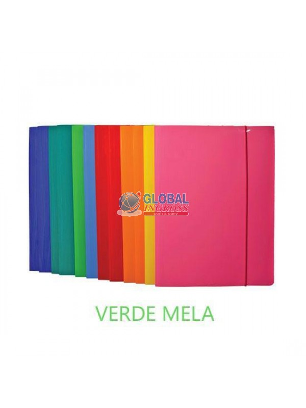 CARTELLA ELASTICO LACCATO MELA