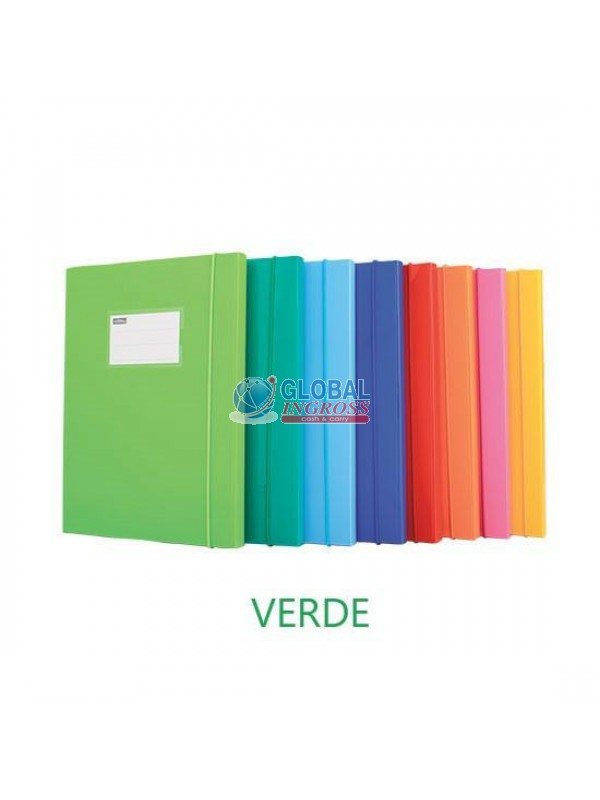 CARTELLA ELASTICO D18 LACCATO VERDE
