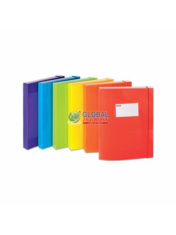 CARTELLA ELASTICO D3 COL.ASS. LACCATA