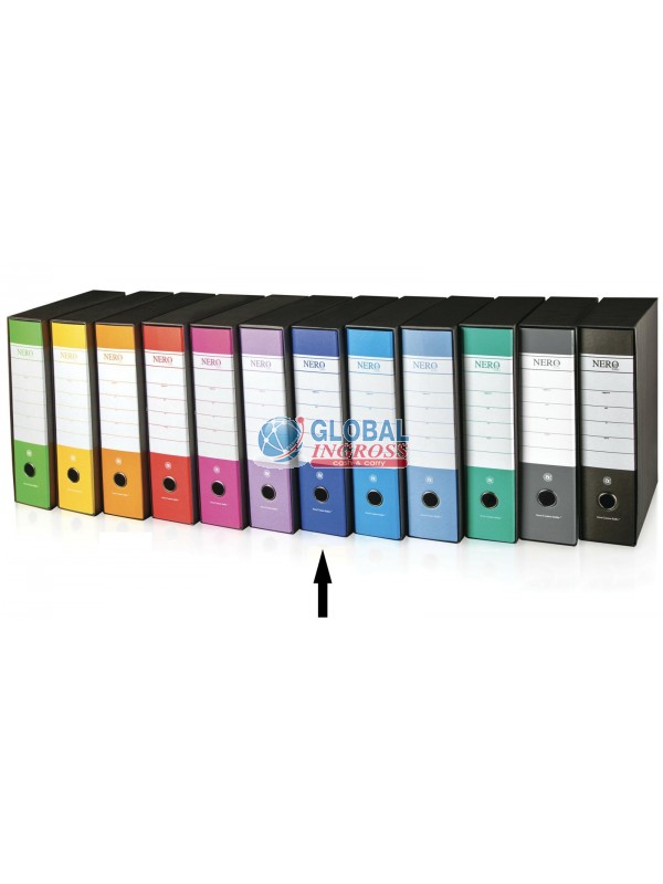 REGISTRATORE D8 NERO/BLU SCURO