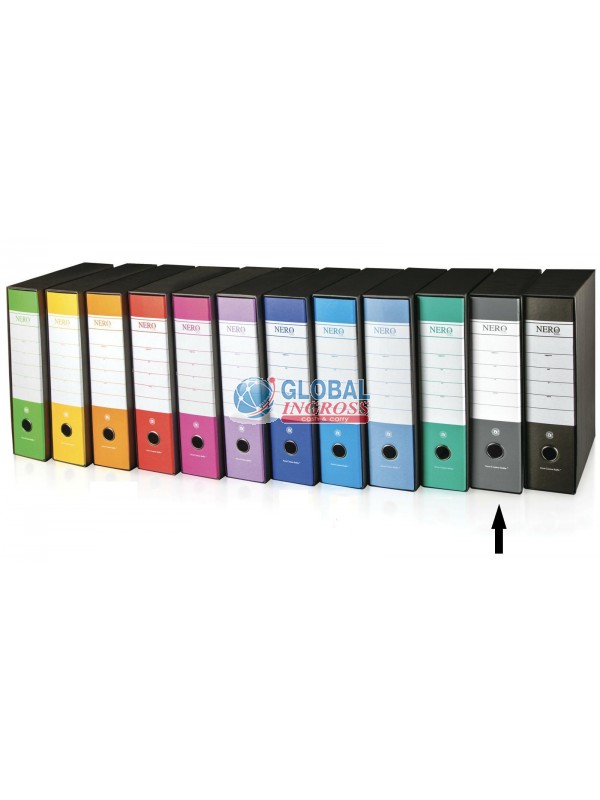 REGISTRATORE D8 NERO/GRIGIO