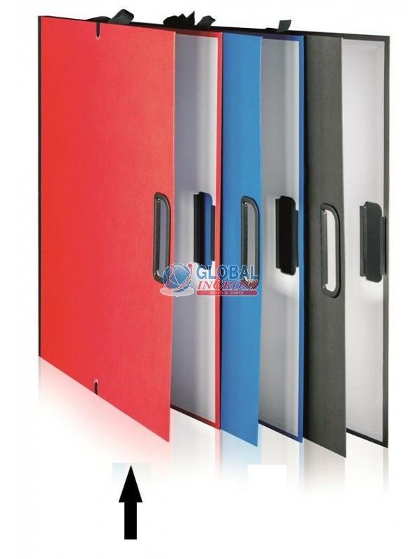 P/DISEGNI 50x35 ROSSO C/LACCI E MANIGLIE