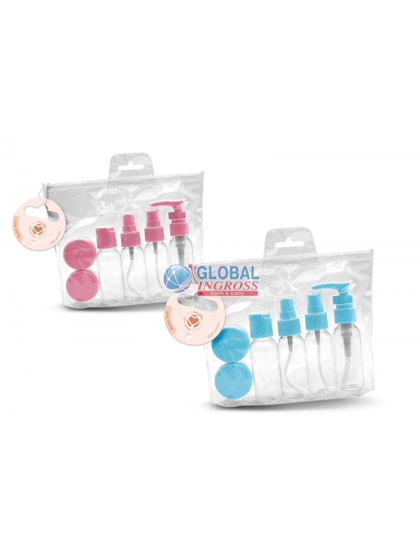 KIT FLACONI VIAGGIO 6pz