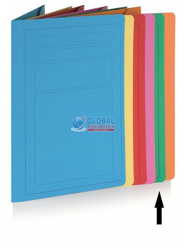 CARTELLA 3 LEMBI COLOR VERDE