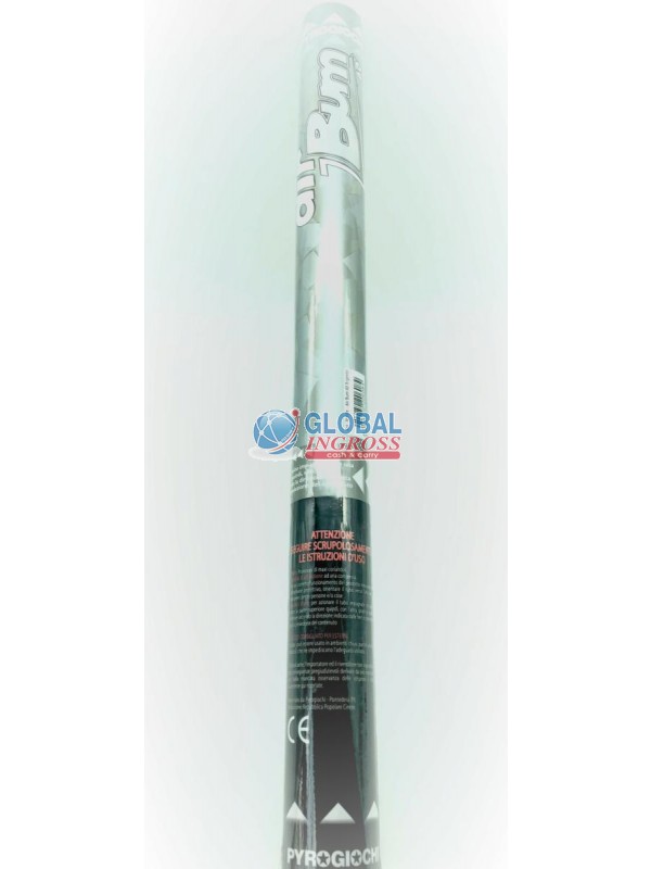 CANNONE AIR BUM 60x5cm ARGENTO