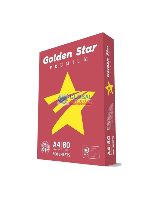 CARTA FOT. GOLDENSTAR A4 80gr