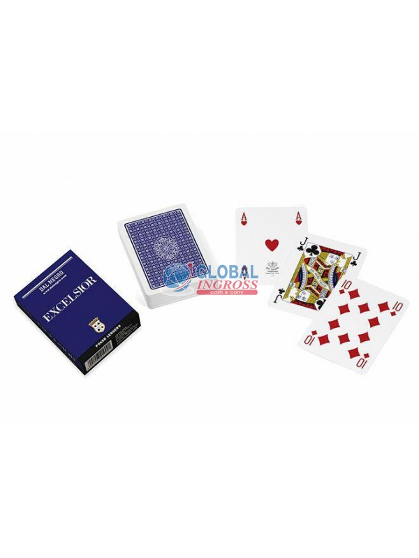 CARTE POKER EXCELSIOR A1 BLU