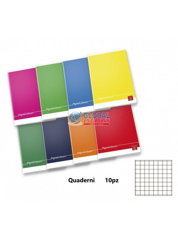 QUADERNI PIGNACOLOUR 5mm 10pz A5