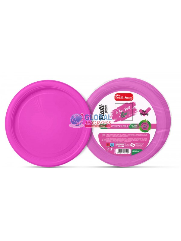 PIATTI RIUTILIZZ. PIANIFUXIA 20pz