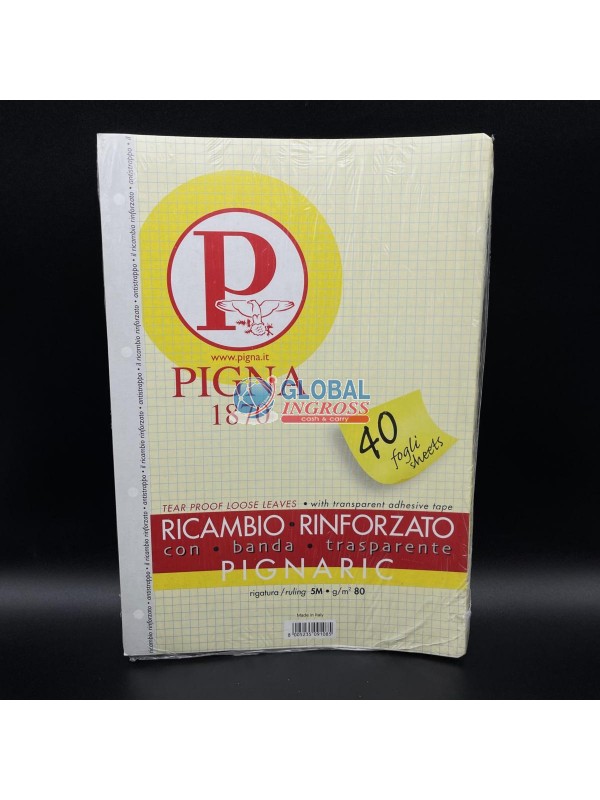 RICAMBI RINFORZATI COL.GIALLO 5mm