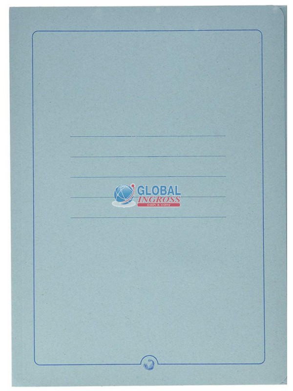 CARTELLA SEMPLICE MANILLA AZZURRO