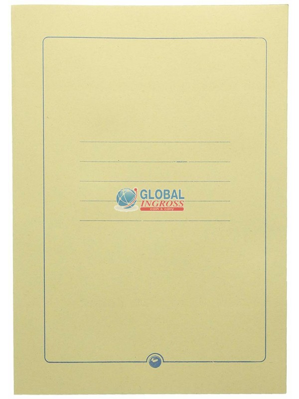 CARTELLA SEMPLICE MANILLA GIALLO