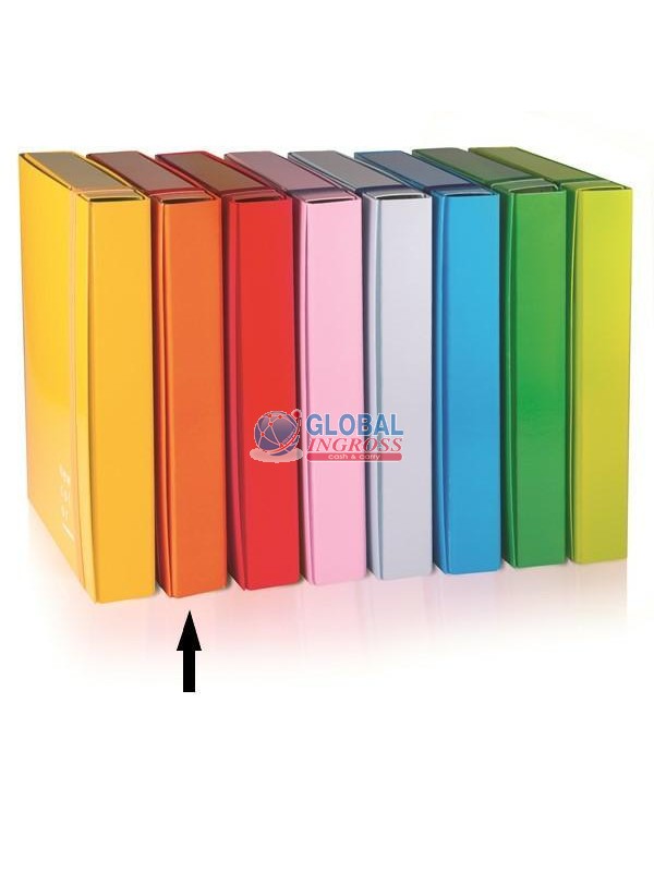 CARTELLA D10 ARANCIO ELASTICO PIATTO 3 LEMBI