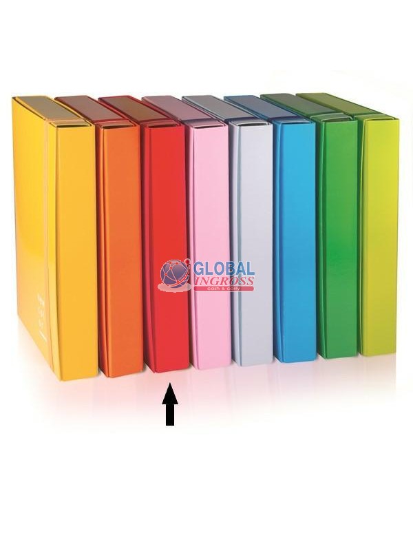 CARTELLA D5 ROSSO ELASTICO PIATTO 3 LEMBI