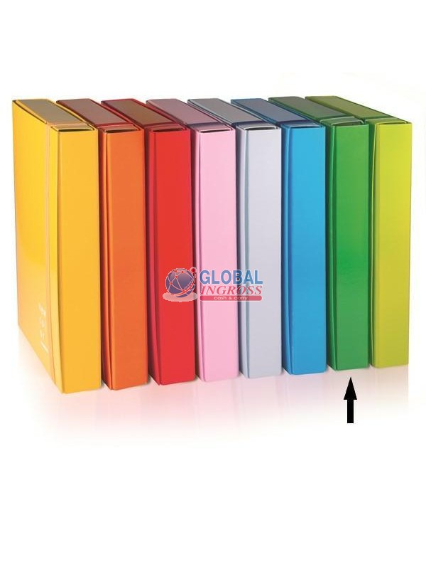 CARTELLA D5 VERDE ELASTICO PIATTO 3 LEMBI