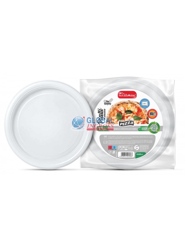 PIATTI RIUTILIZZ. PIZZABIANCHI 15pz