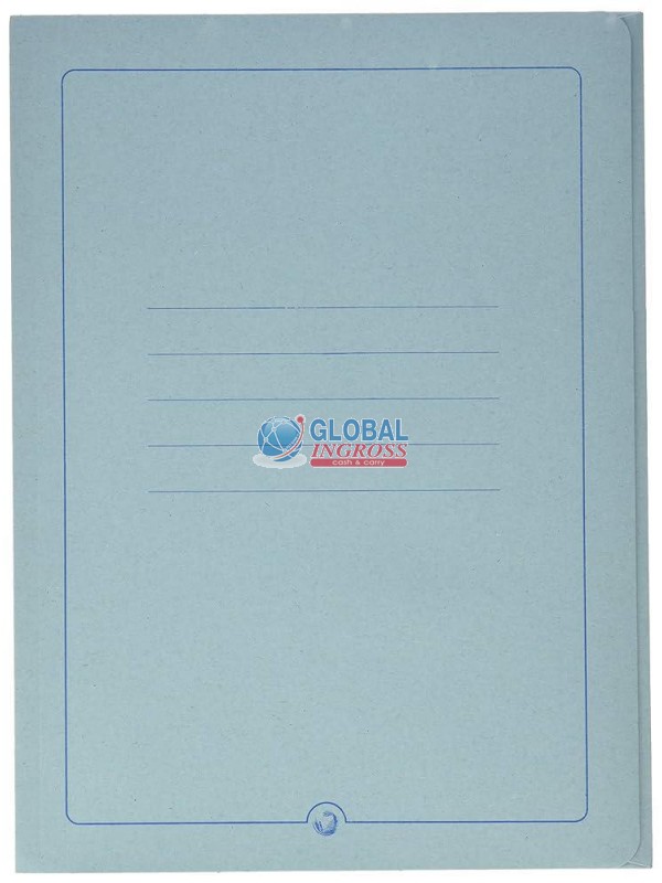 CARTELLA SEMPLICE AZZURRO