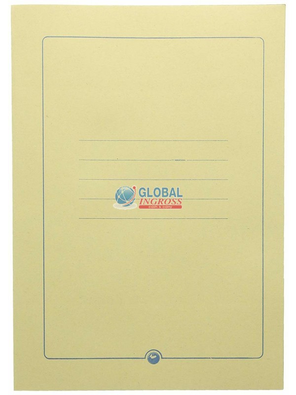 CARTELLA SEMPLICE GIALLO