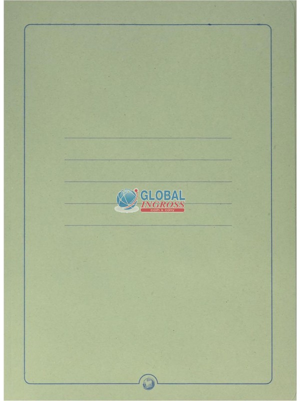 CARTELLA SEMPLICE VERDE