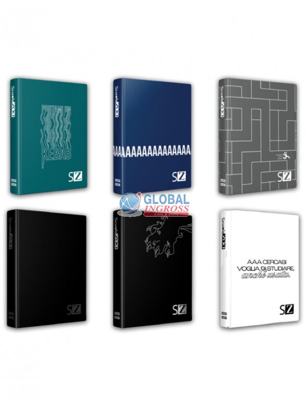 DIARIO SCUOLA ZOO 2026 11x15 16mesi