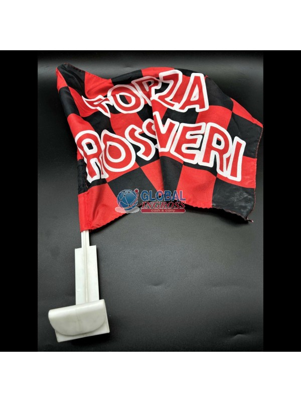 BANDIERA AUTO ROSSONERI30x56 cm