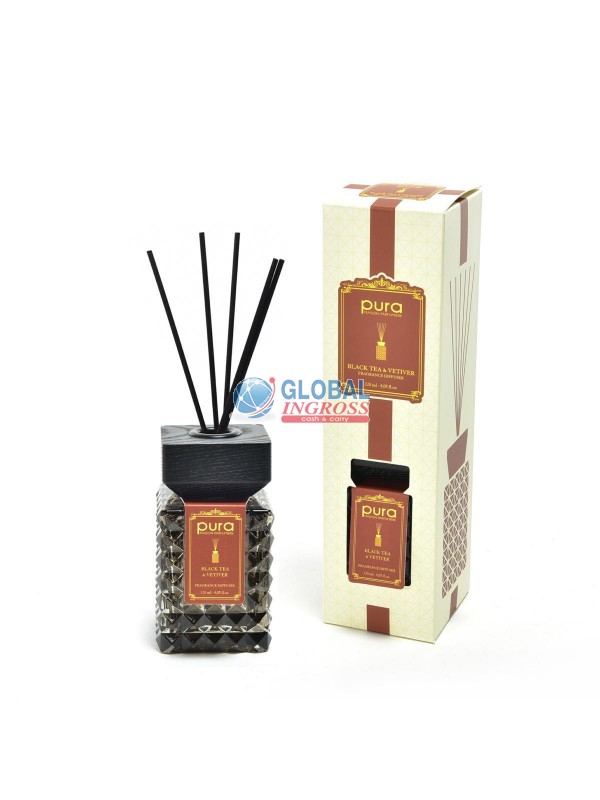 DIFFUSORE FRAGRANZA 120ml BLACK TEA & VETIVER