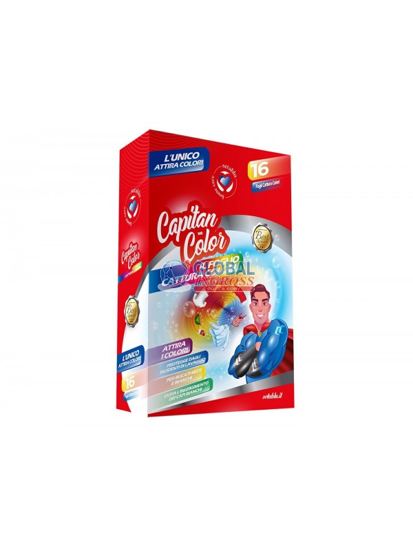 LAVATRICE - FOGLIETTO CATTURA COLORI 16pz new