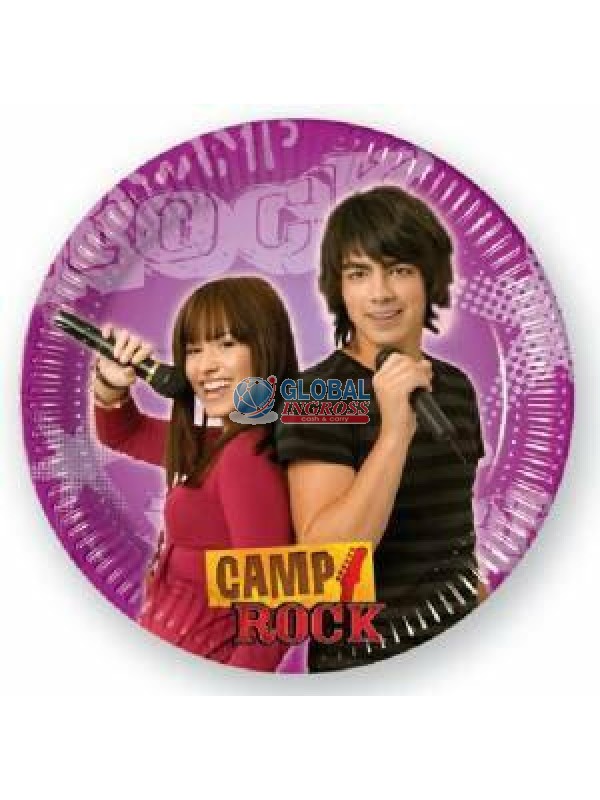 PIATTI CAMP ROCK 20pz