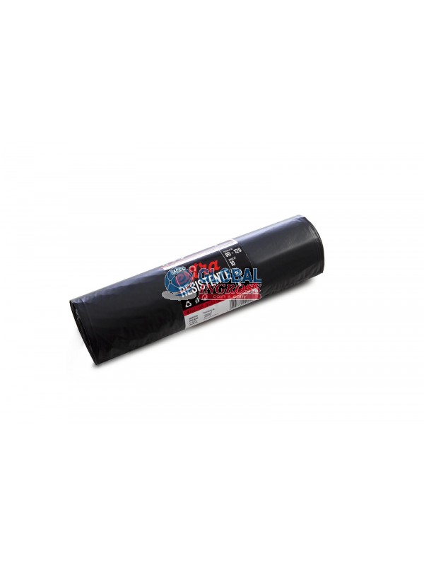 SACCHI NERO EXTRA 90x120 10pz/rt LT150 EXTRA RESISTENTE
