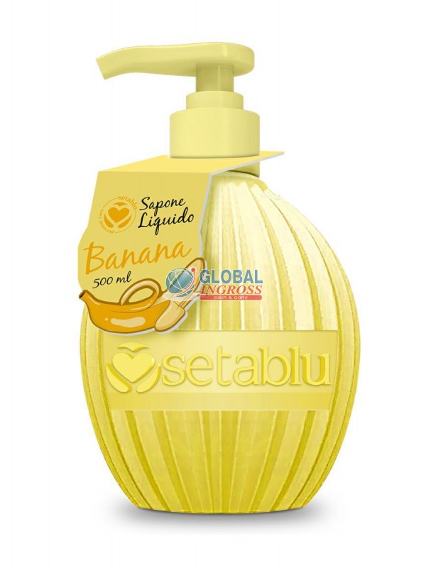 SAPONE LIQUIDO ROTONDO 500ml BANANA