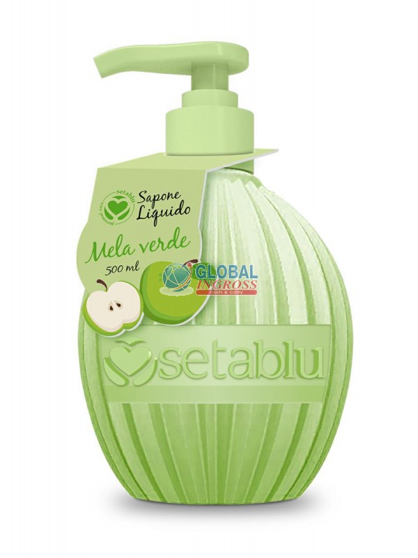 SAPONE LIQUIDO ROTONDO 500ml MELA VERDE