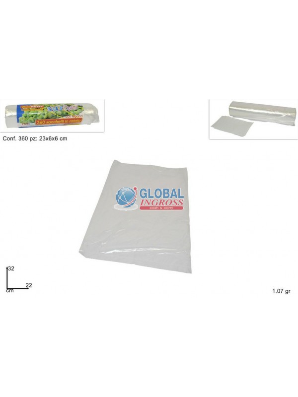 SACCHETTI FREEZER 22x32360pz