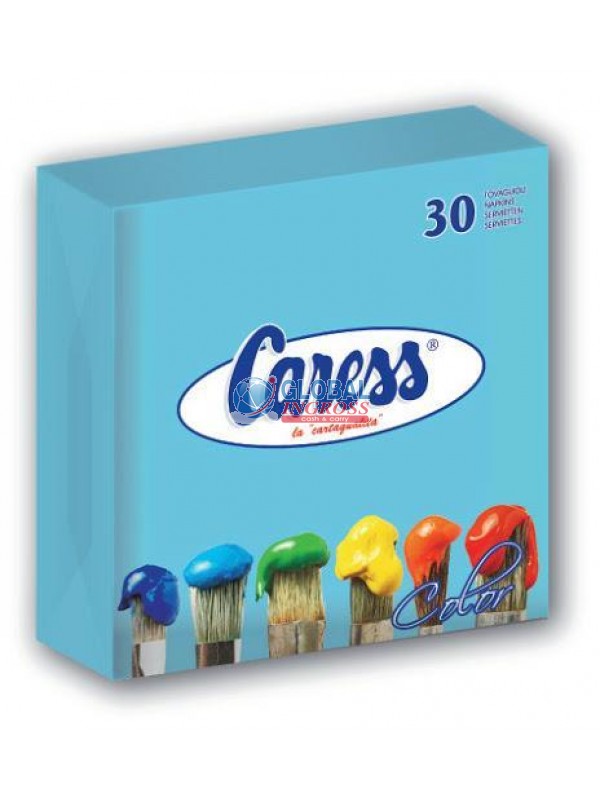 TOVAGLIOLI COLOR AZZURRO.33x33 30pz