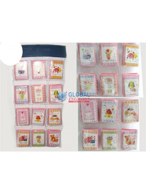 MINI BIGLIETTINI B.COMPLEANNO